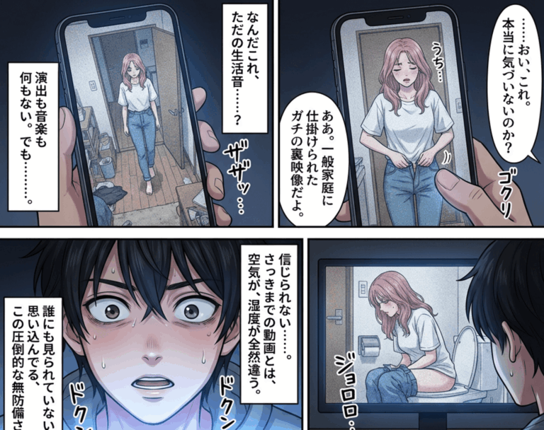 【マンガで解説】素人LIVEのぞきサイト「NOZOX(ノゾックス)」｜女の子の私生活を24時間生中継しているアダルトサイト