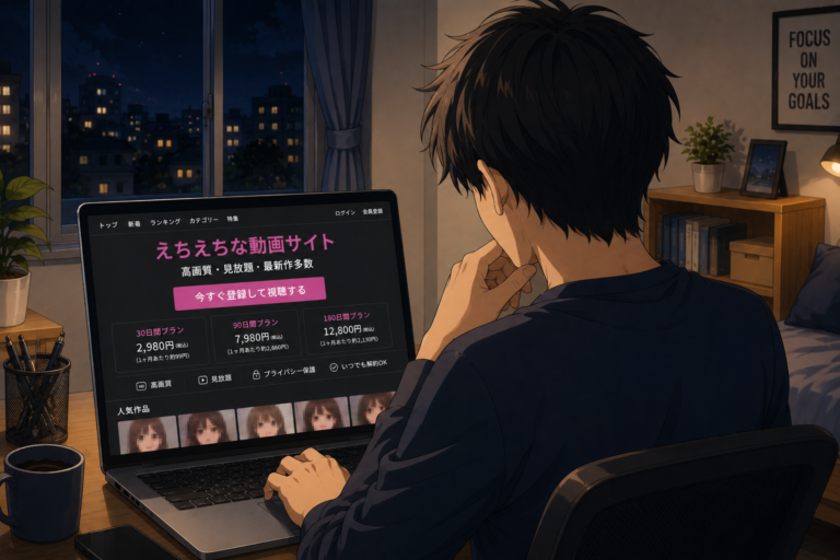 2026年最新の有料アダルトサイト比較まとめ（無修正/AV動画/ライブチャット/エロゲ/エロ漫画サブスクなど）【月額定額】